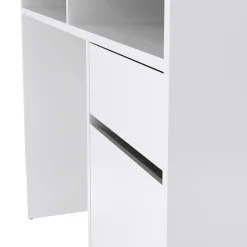 Scrivania Abbadu, 110x48 h77 cm, Bianco<Dmora Hot
