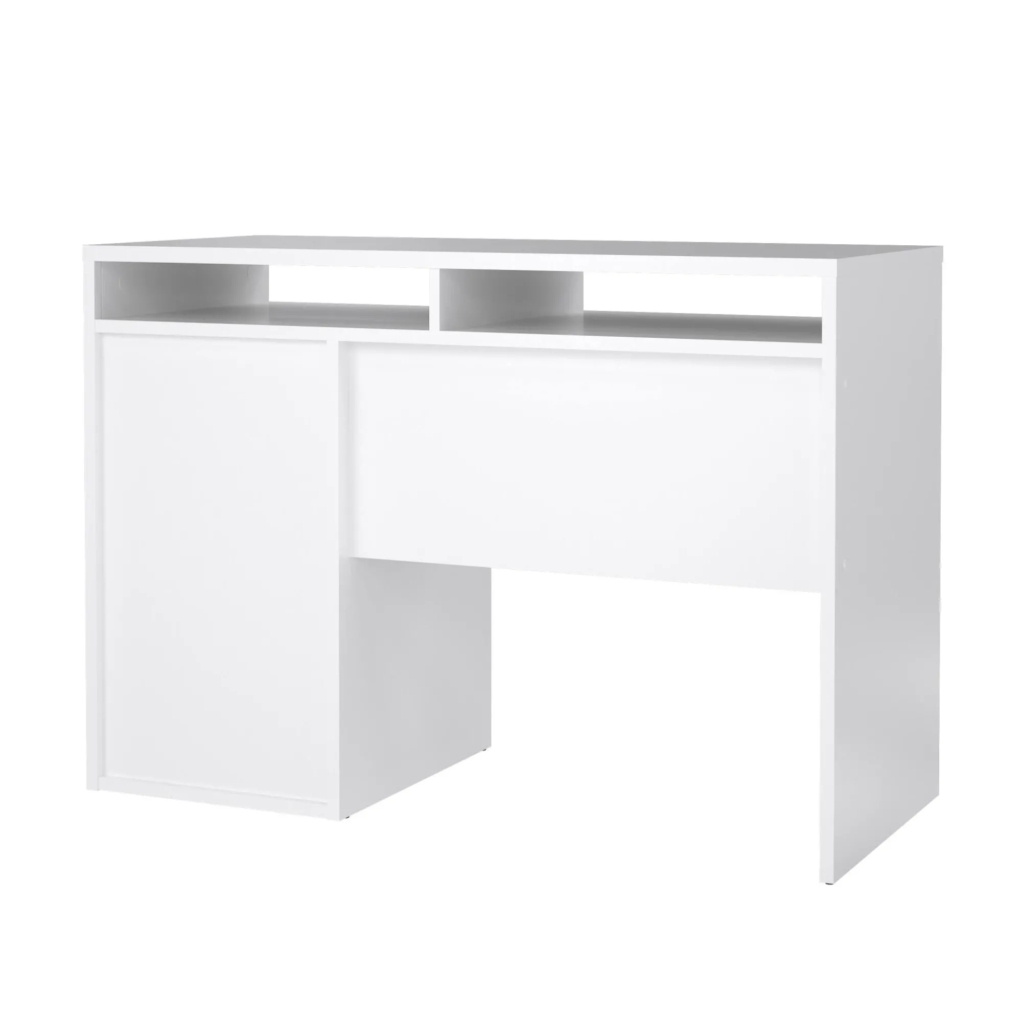 Scrivania Abbadu, 110x48 h77 cm, Bianco<Dmora Hot
