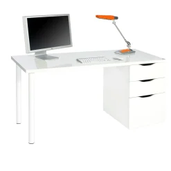 Scrivania Abol, 138x60h74 cm,<Dmora Shop