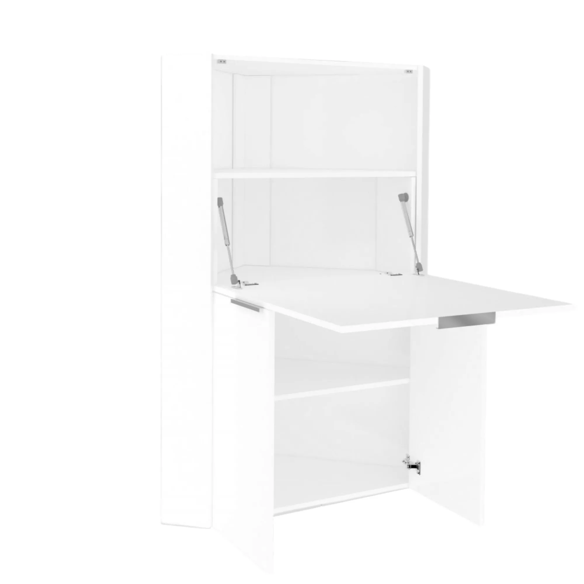 Scrivania Akiro, cm 70x57h140,<Dmora Online