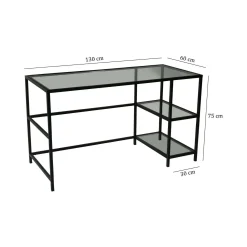 Scrivania Ameglia, 130x60h75 cm,<Dmora Discount