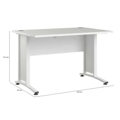 Scrivania Amigos, 120x80 h75 cm,<Dmora Cheap