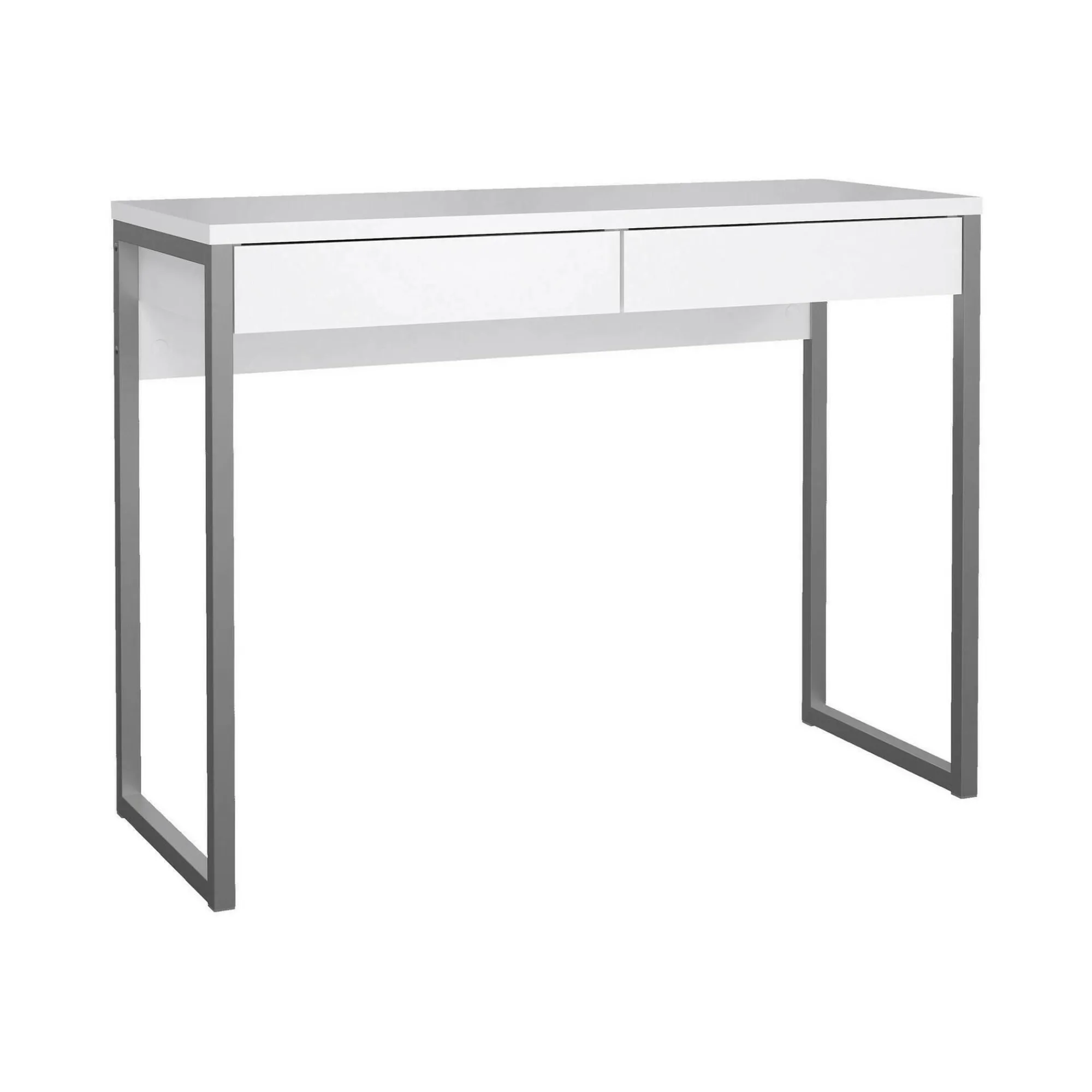 Scrivania Anavi, 101x40 h77 cm, Bianco<Dmora Clearance