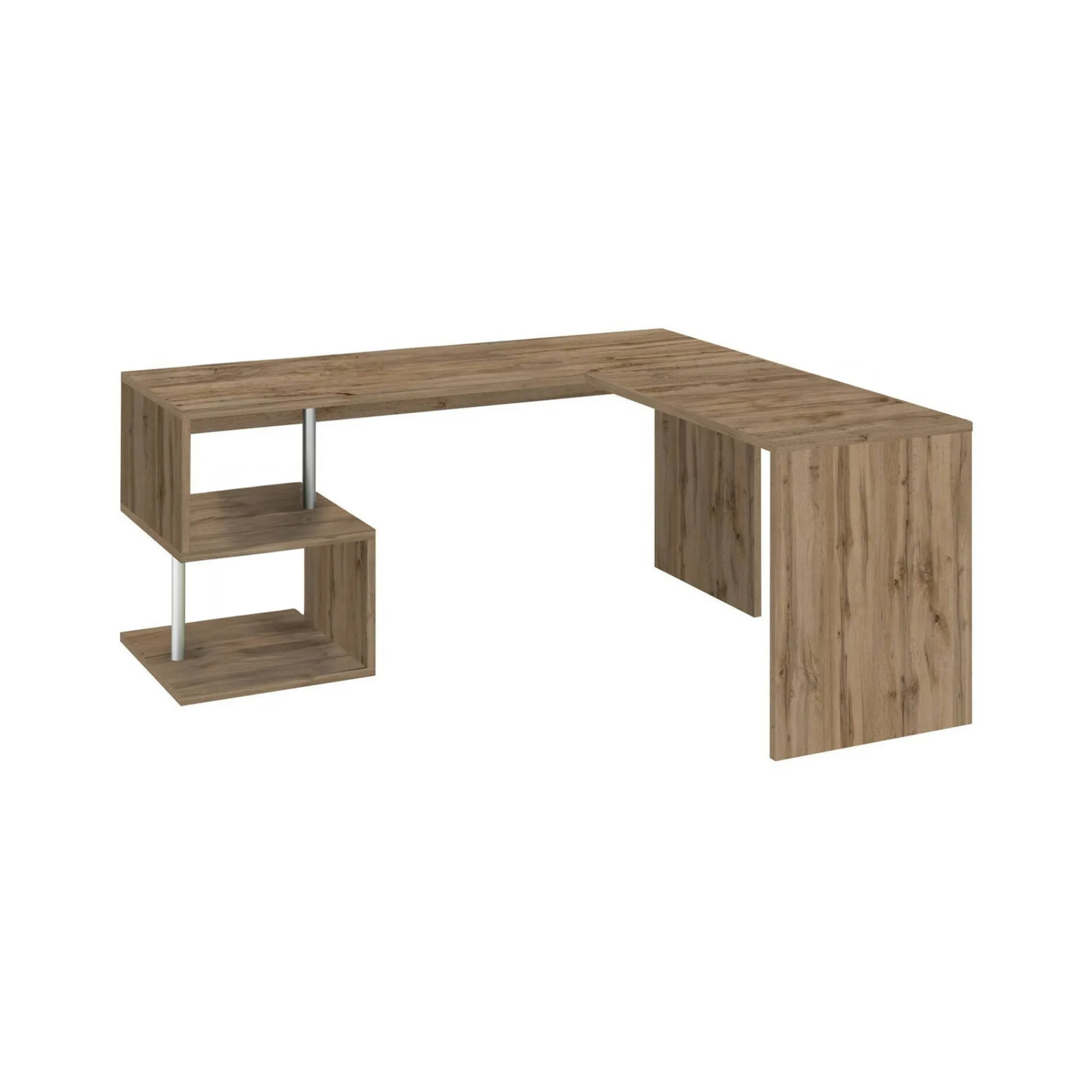 Scrivania Annibi, cm 160x60h78,<Dmora Shop