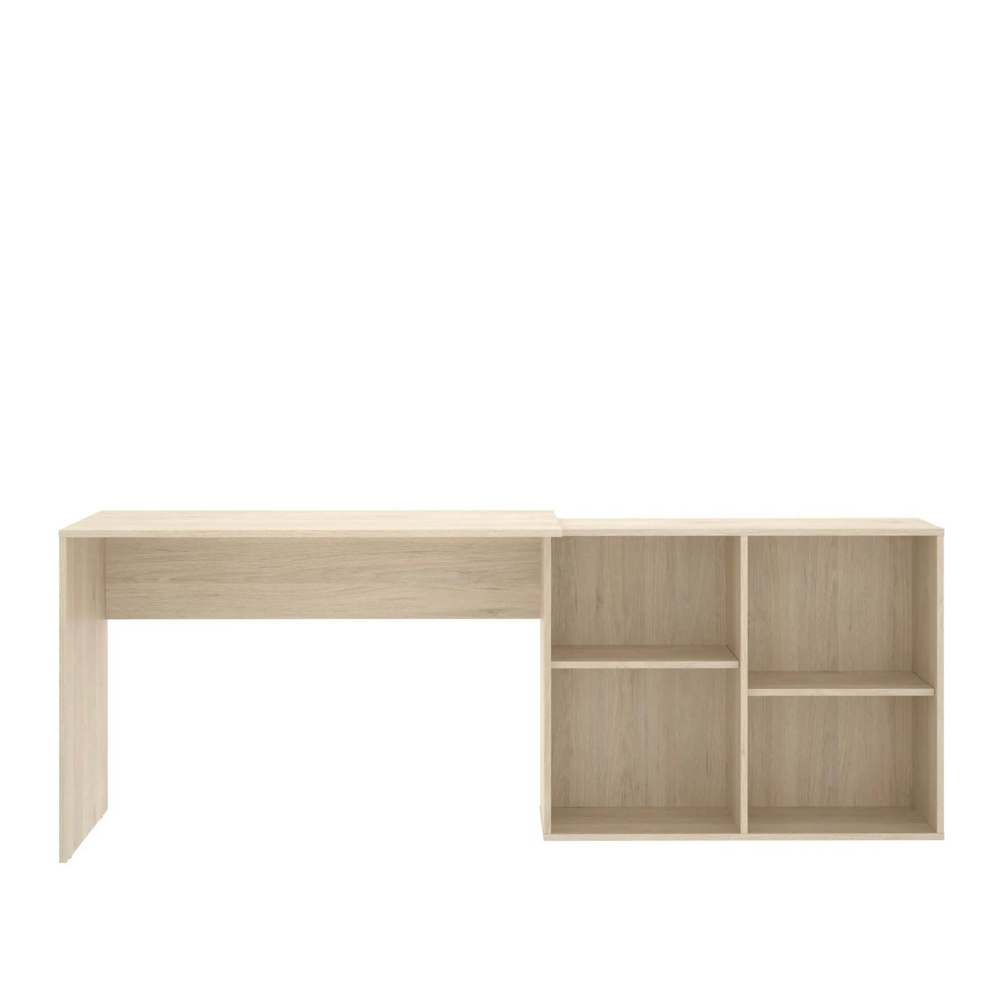 Scrivania Apricot, 121x96h74 cm,<Dmora Cheap