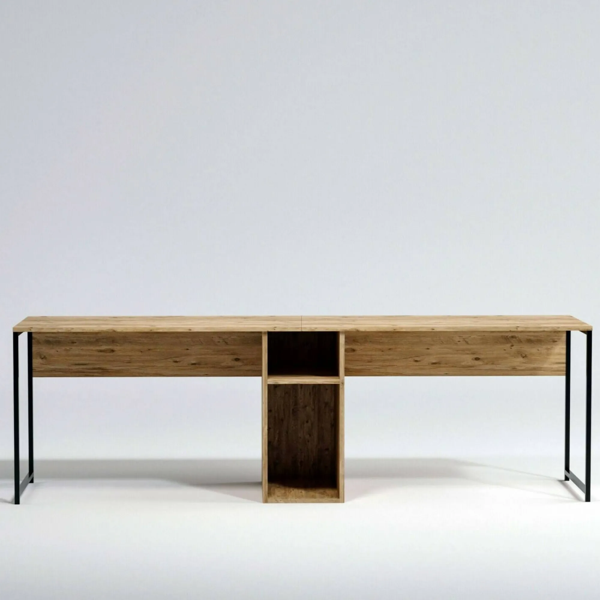 Scrivania Asarat, 240x60h74 cm,<Dmora Outlet