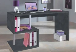 Scrivania Atemis, cm 140x60h78,<Dmora Clearance