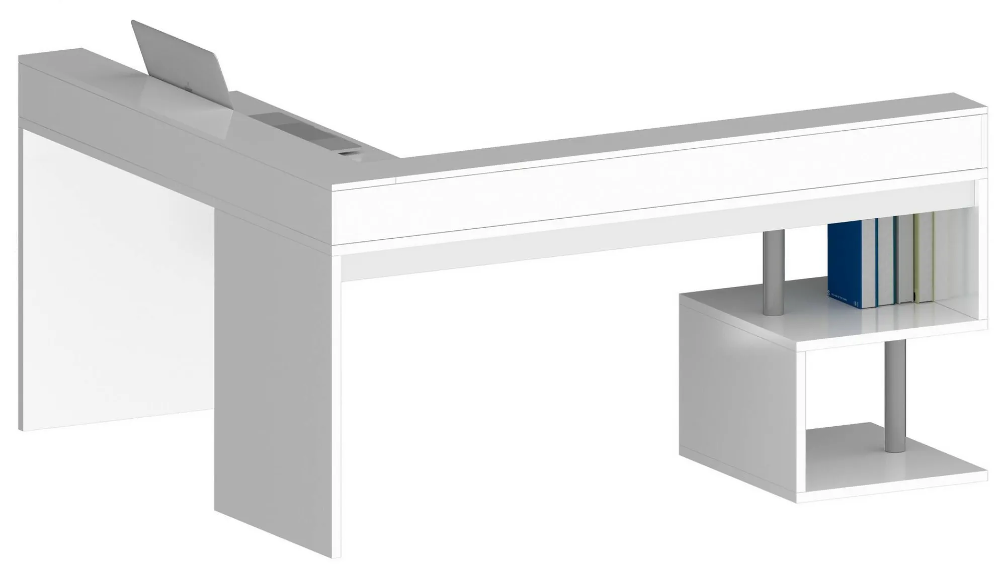 Scrivania Auletta, 180x60h93 cm,<Dmora Outlet