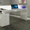 Scrivania Bardi, 160x60h90 cm,<Dmora Cheap