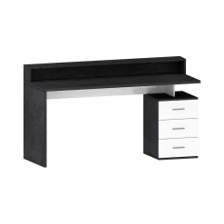 Scrivania Bardi, 160x60h90 cm, Bianco e<Dmora Sale