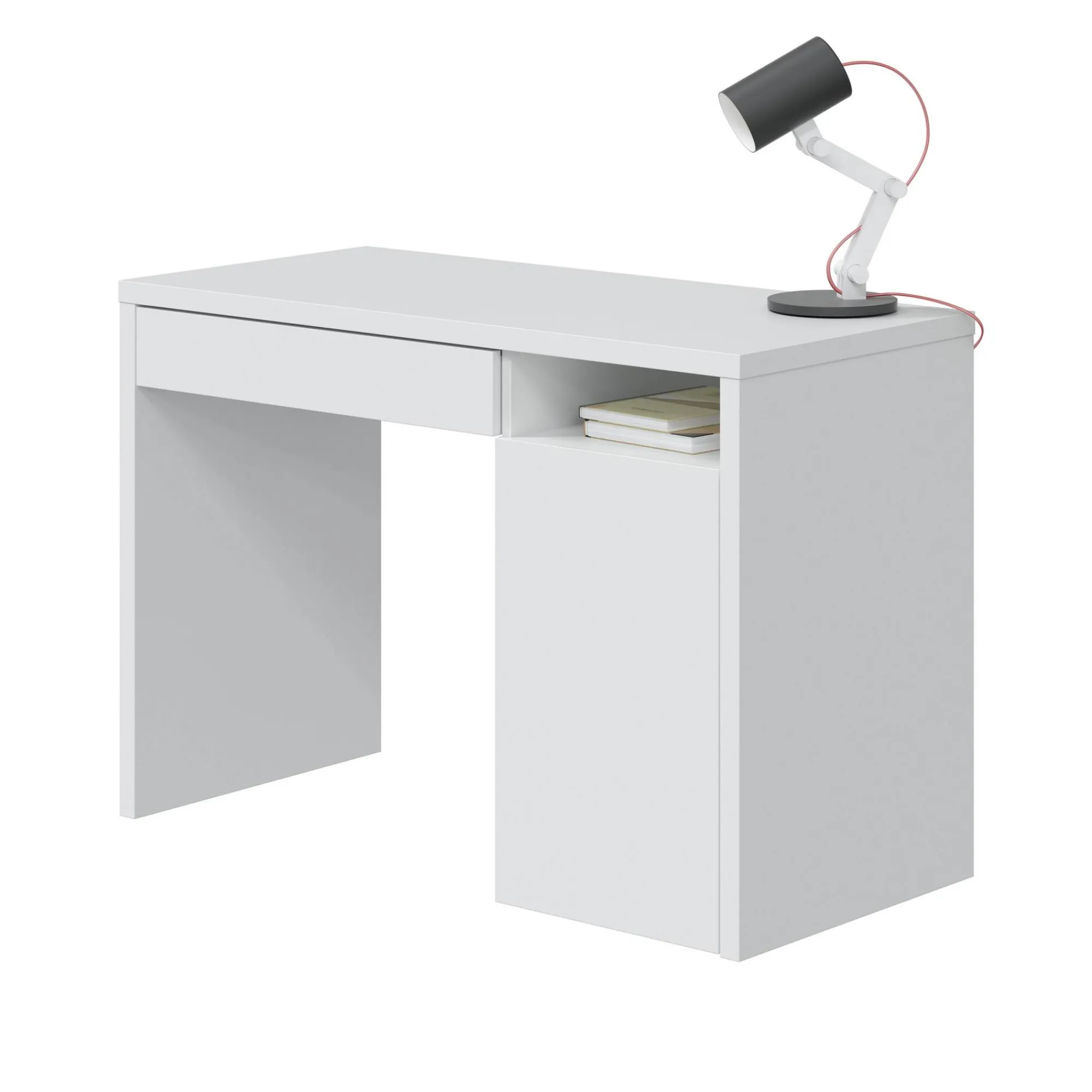 Scrivania Dblev, 108x50h74 cm,<Dmora Sale