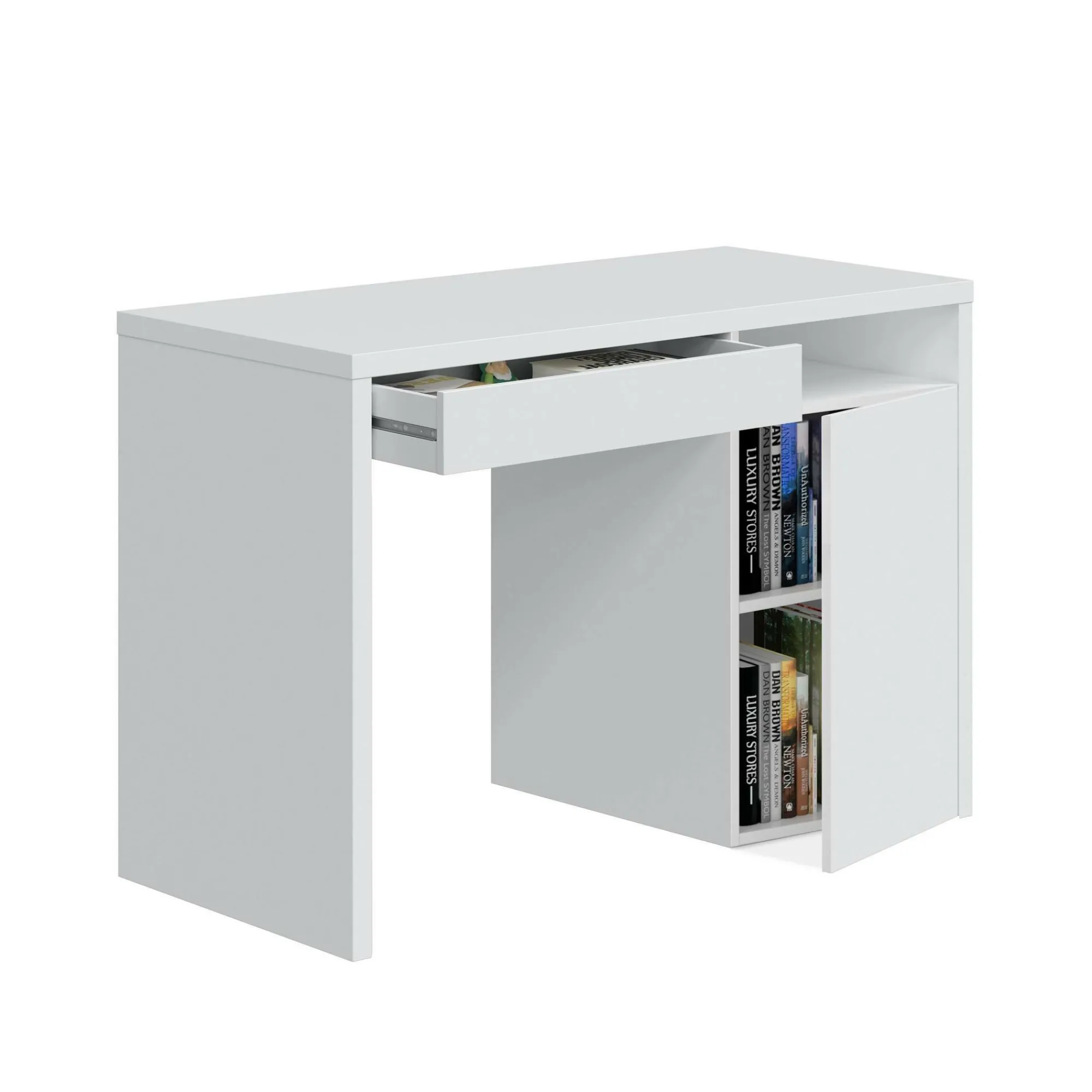 Scrivania Dblev, 108x50h74 cm,<Dmora Sale