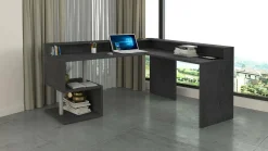Scrivania Dcharpentie, 180x60h93 cm,<Dmora Flash Sale
