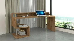 Scrivania Dcheddir, 180x92,5h60 cm,<Dmora Cheap