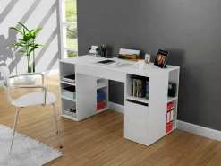 Scrivania Dgustinett, 145x60 h74 cm,<Dmora Sale
