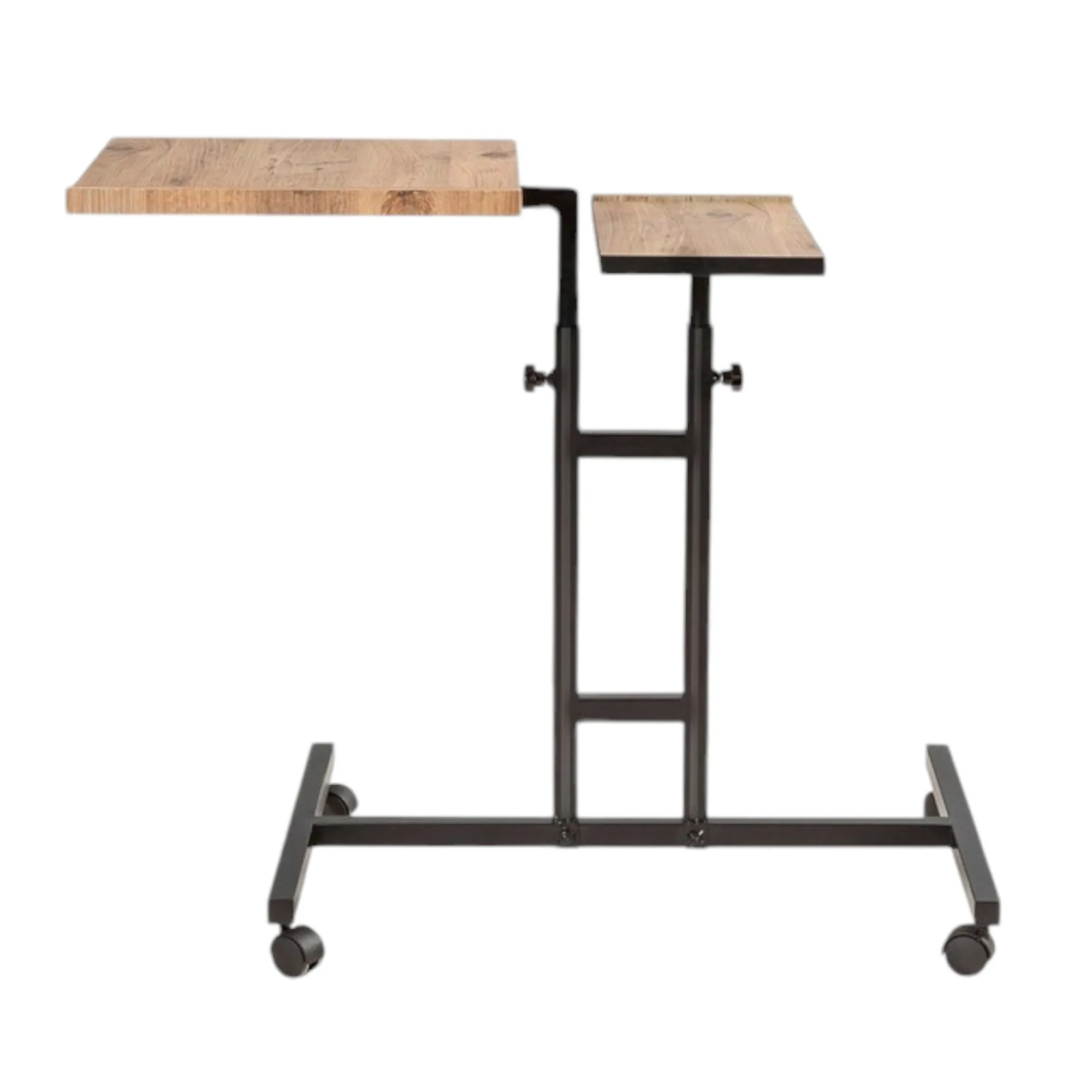 Scrivania Dlantignott, 67x46 h87 cm, Quercia e Nero<Dmora Outlet
