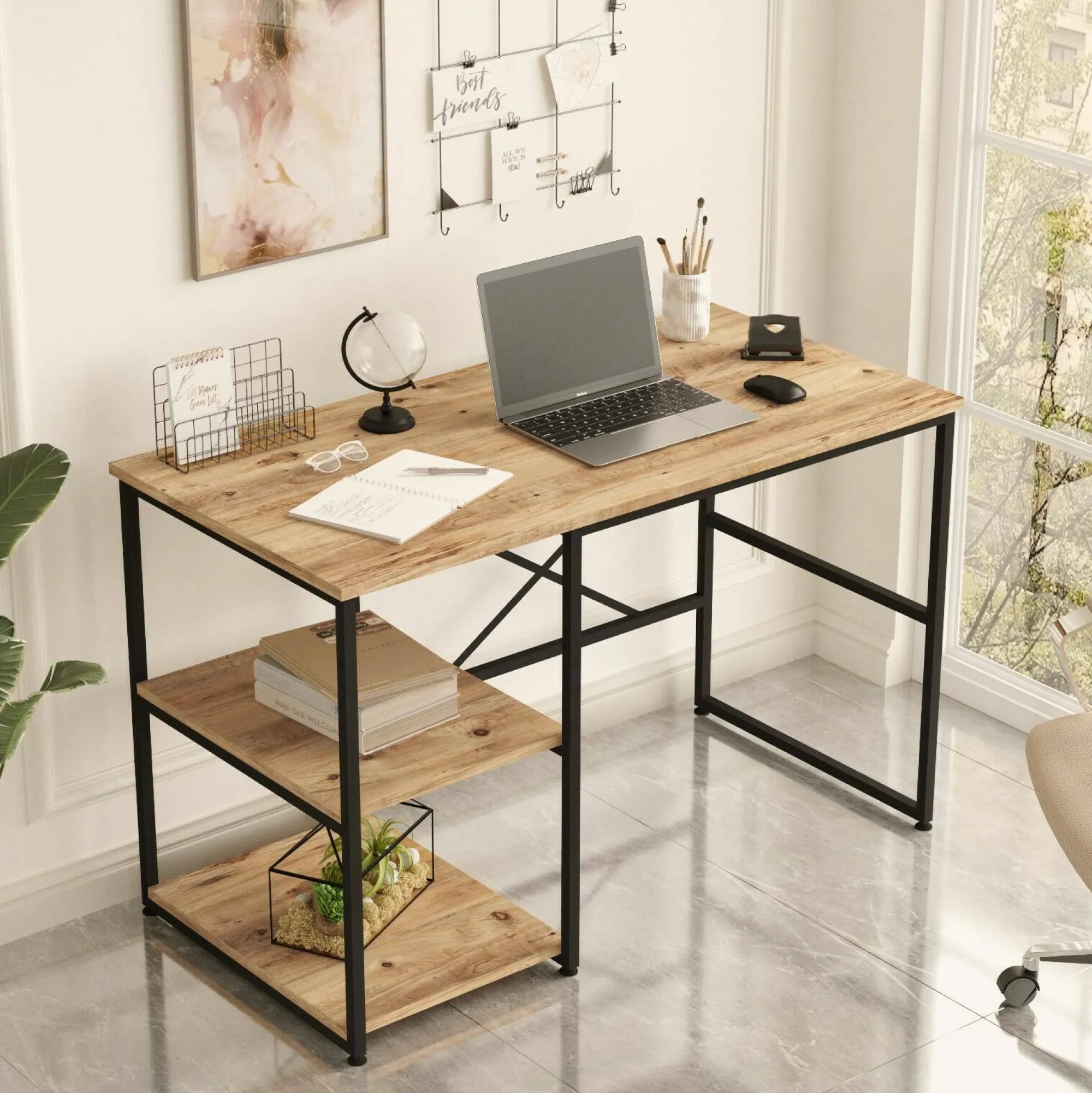Scrivania Dprestifilipp, 120x60 h75 cm,<Dmora Cheap