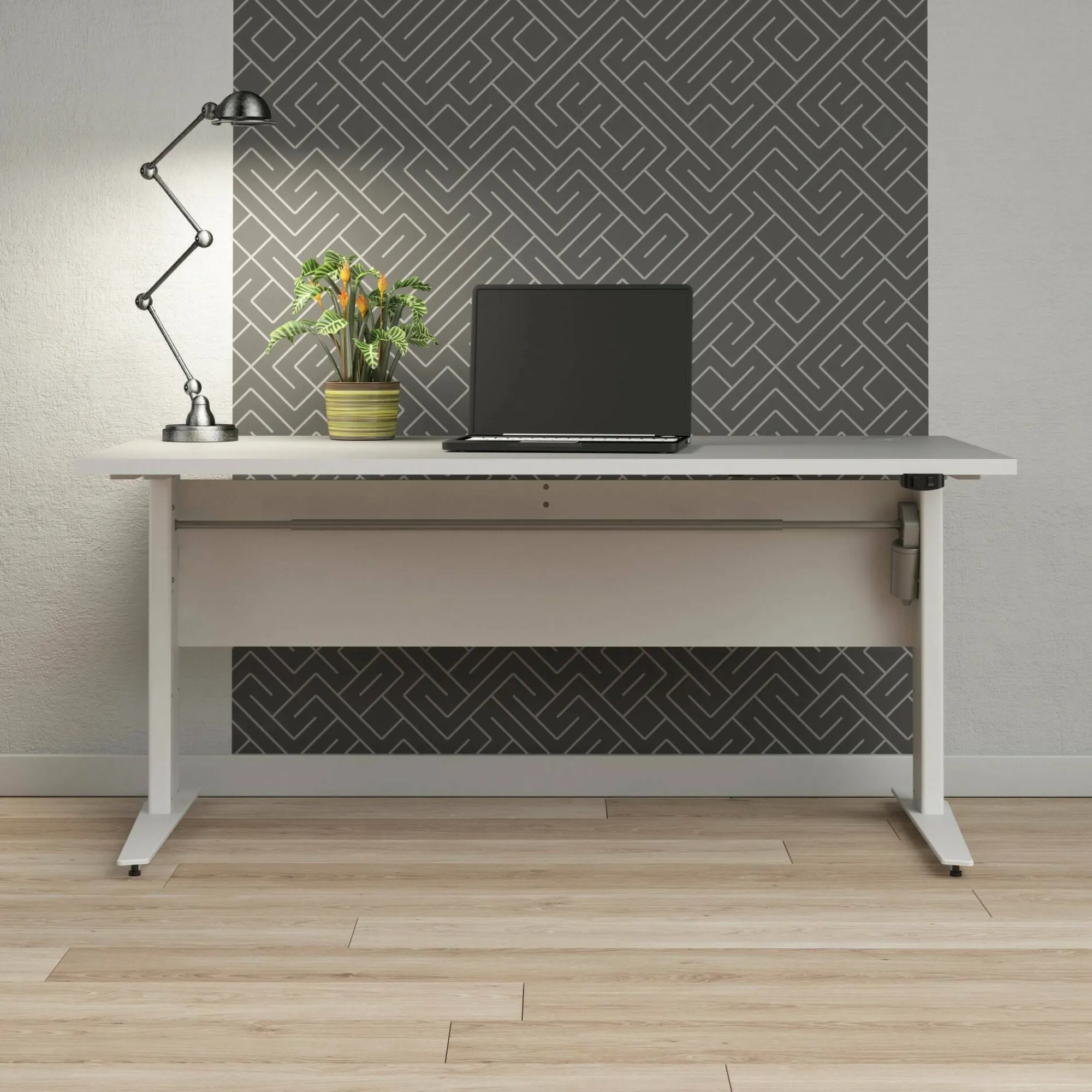 Scrivania Dtarenz, 150x80 h119 cm,<Dmora Clearance