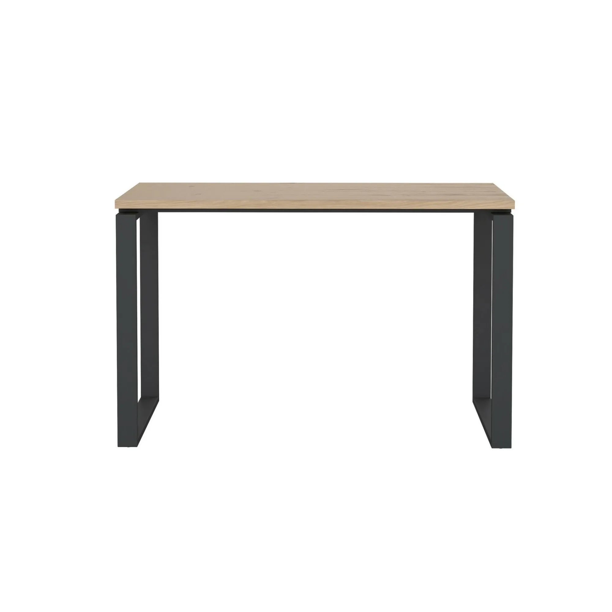 Scrivania Dturch, 60x120 h76 cm, Rovere e Grigio<Dmora Clearance