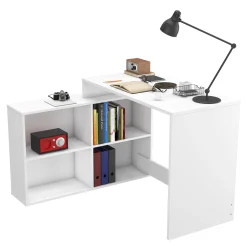 Scrivania Kyarr, 112x101 h77 cm,<Dmora Shop