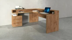 Scrivania Leonilda, 180x90h160 cm,<Dmora Fashion