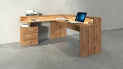 Scrivania Leonilda, 180x90h160 cm,<Dmora Fashion