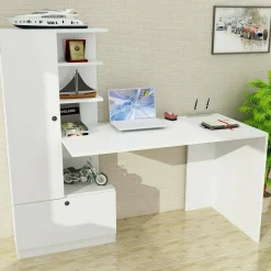 Scrivania Marilena, 150x62h140 cm,<Dmora Cheap