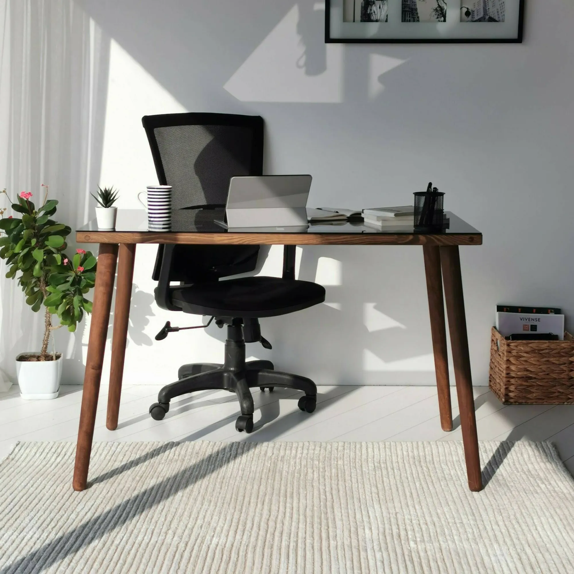 Scrivania Melita, 110x60h73 cm,<Dmora New