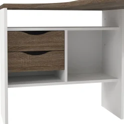 Scrivania Moire, 145x81 h77 cm, Bianco<Dmora Shop