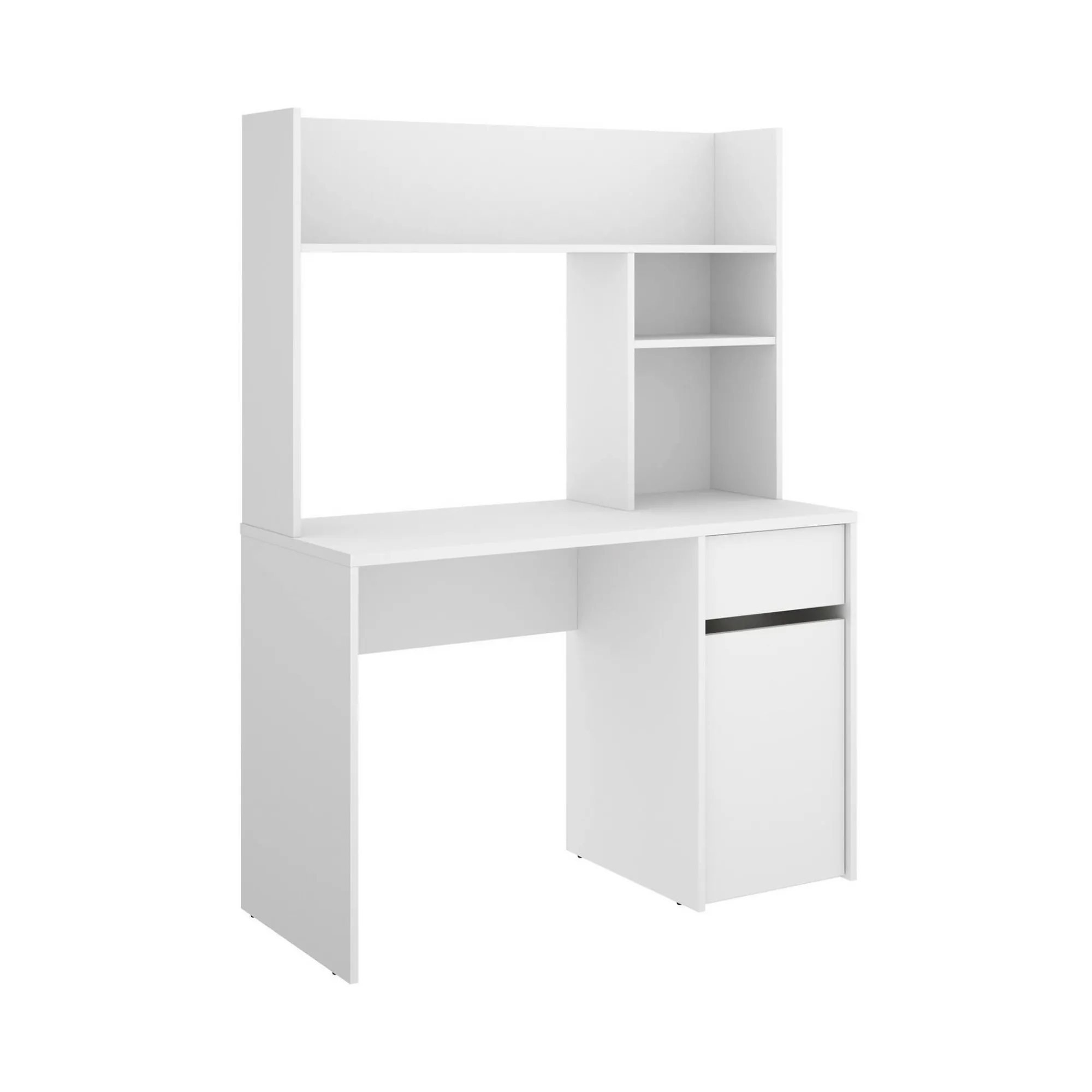 Scrivania Zefiro, 110x50 h152 cm,<Dmora Shop