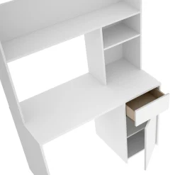 Scrivania Zefiro, 110x50 h152 cm,<Dmora Shop