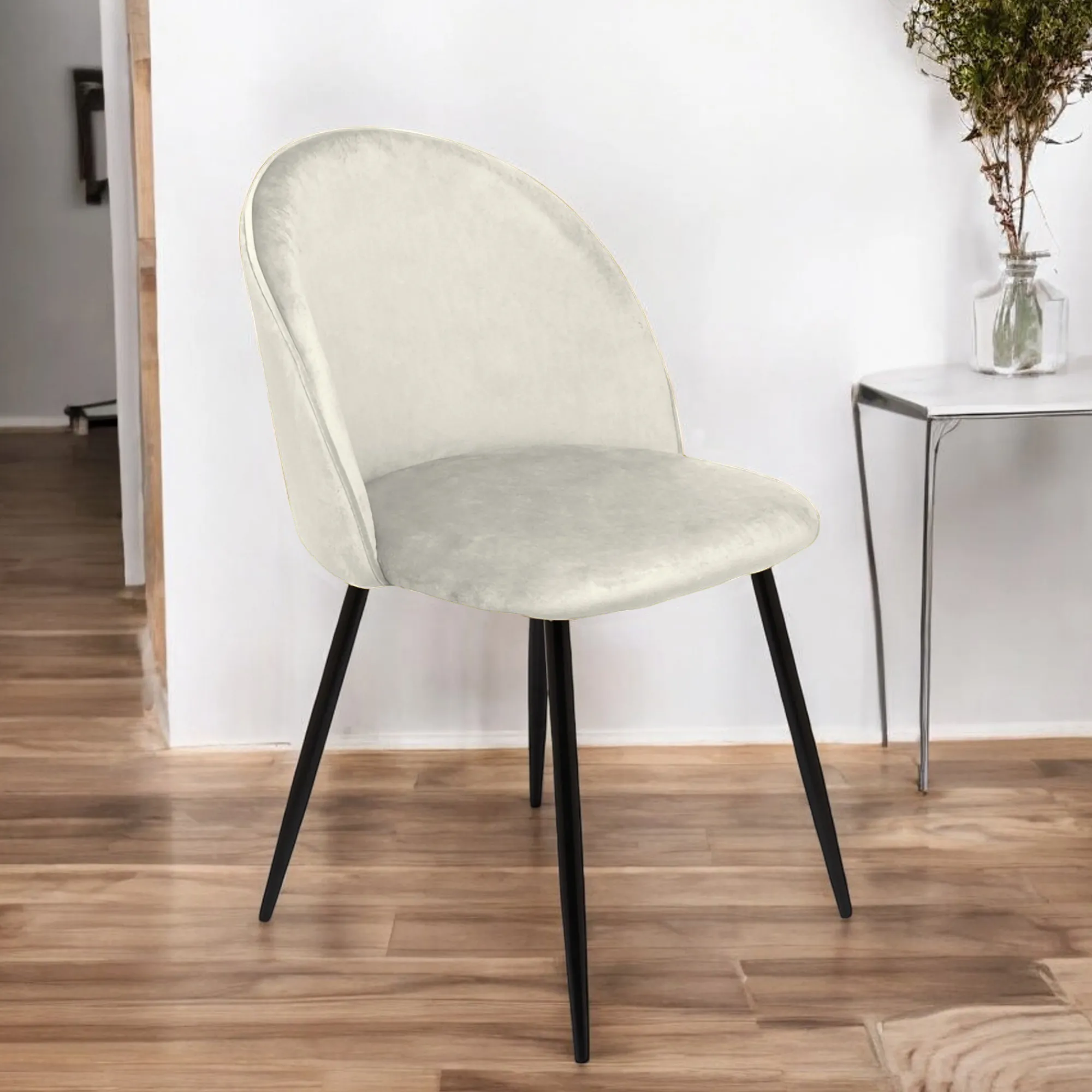 Sedia Achito, 51x54h82 cm,<Dmora Hot