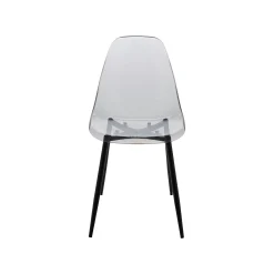 Sedia Amstrong, 53x46h81 cm, Fumé<Dmora Shop