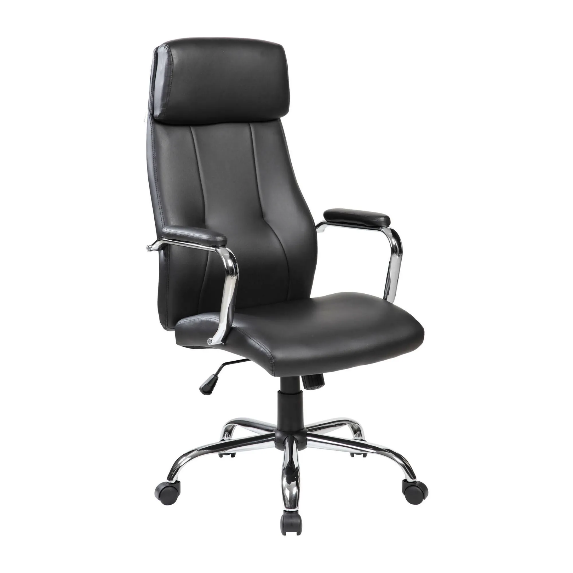Sedia con ruote Dariatt, 66x62h121/131 cm,<Dmora Cheap