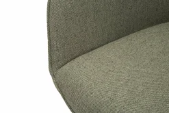 Sedia Editor, 58x63 h86 cm, Nero e Verde<Dmora Online