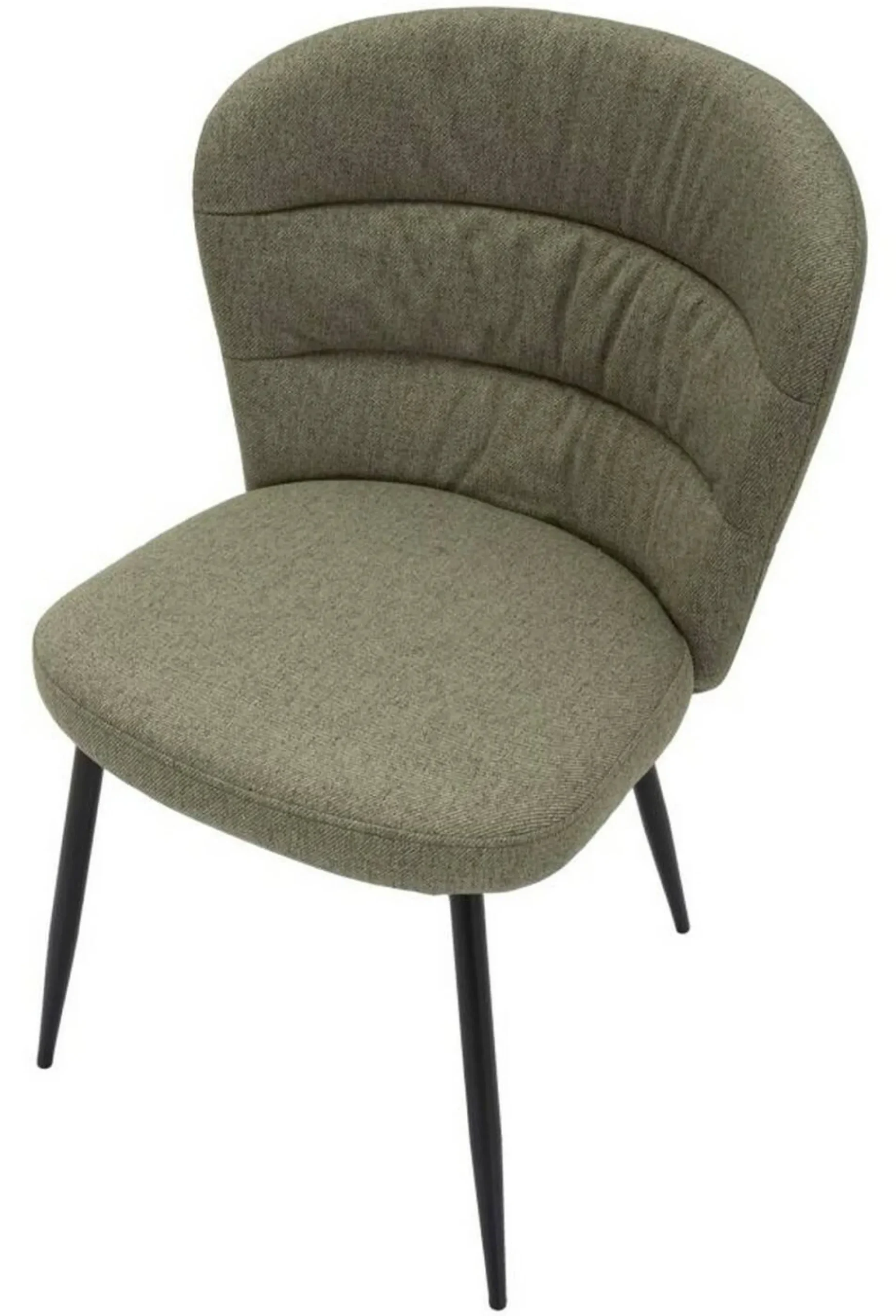 Sedia Leo, 58x61 h85 cm, Nero e Verde<Dmora Sale