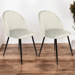 Set di 2 sedie Achito, 51x54h82 cm,<Dmora Store