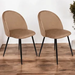 Set di 2 sedie Achito, 51x54h82 cm,<Dmora Store