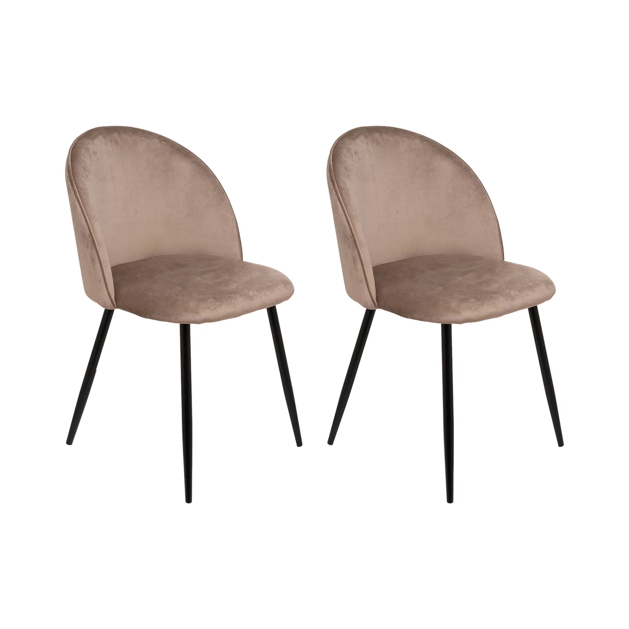 Set di 2 sedie Achito, 51x54h82 cm,<Dmora Fashion