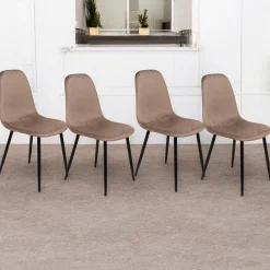 Set di 4 sedie Arter, 45x56h87 cm,<Dmora Online