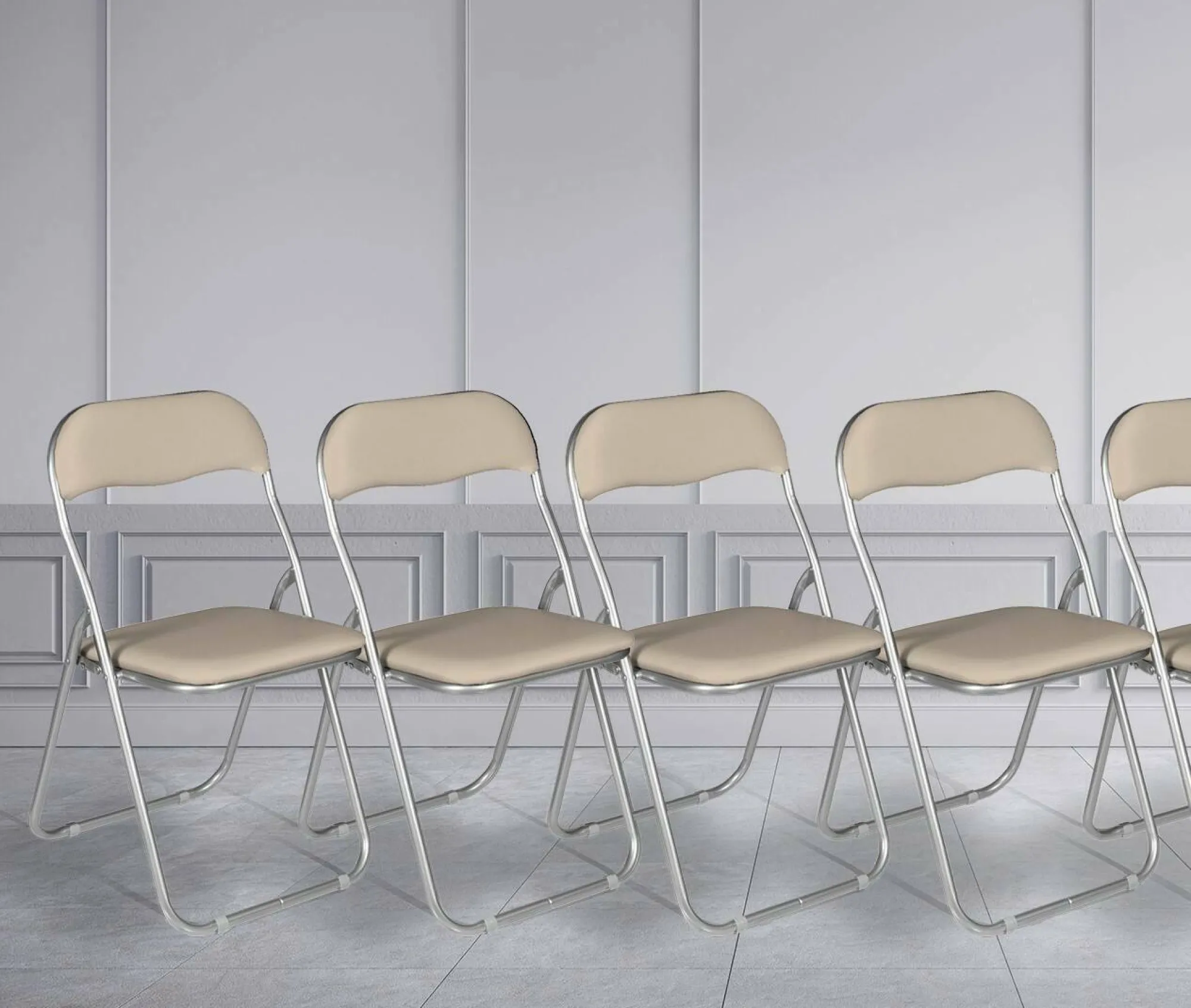 Set di 4 sedie pieghevoli Dgraf, 43x47h80 cm,<Dmora Flash Sale