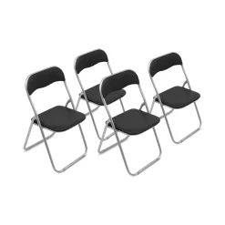 Set di 4 sedie pieghevoli Dgraf, 43x47h80 cm,<Dmora Clearance