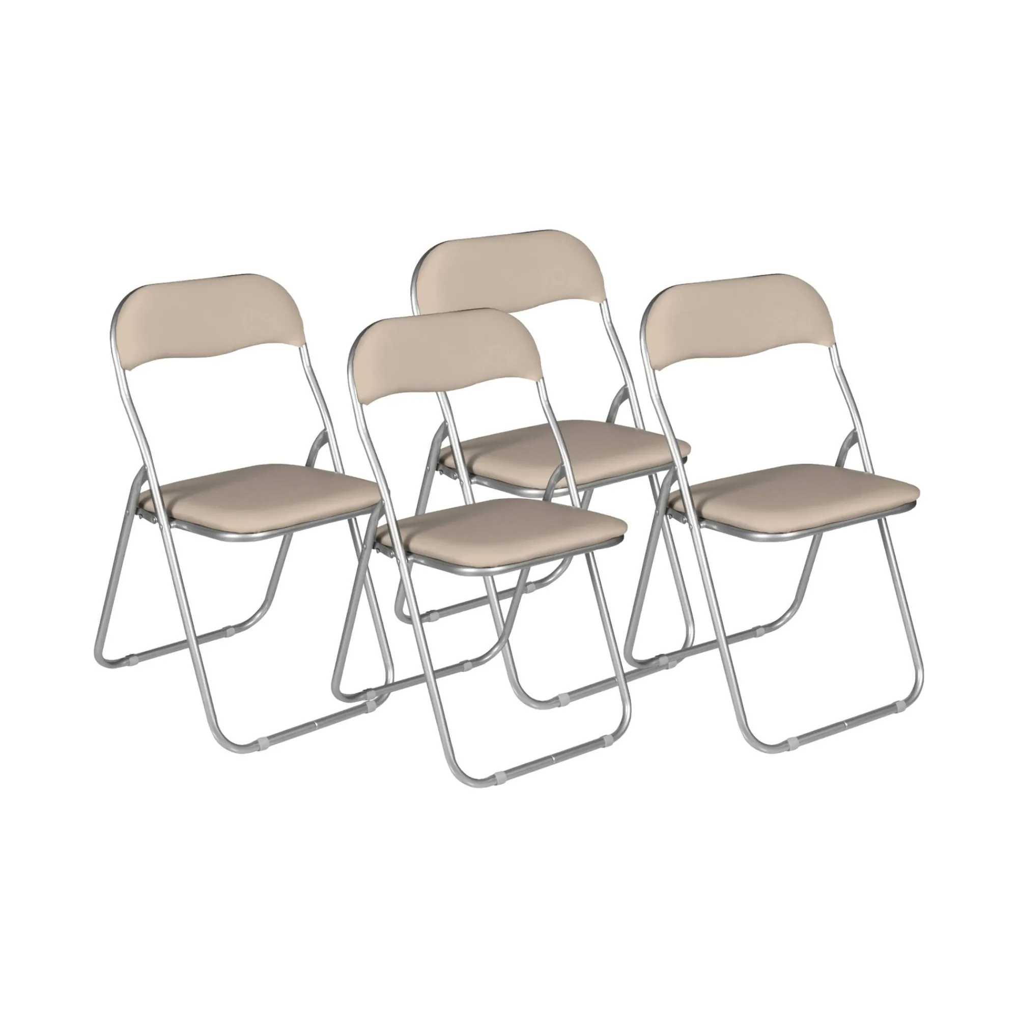 Set di 4 sedie pieghevoli Dgraf, 43x47h80 cm,<Dmora Flash Sale