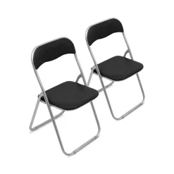 Set di 2 sedie pieghevoli Antenore, 43x47h80 cm,<Dmora Hot