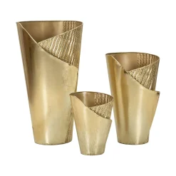 Set di 3 vasi Morrone, 39x42 h75 cm,<Dmora Flash Sale