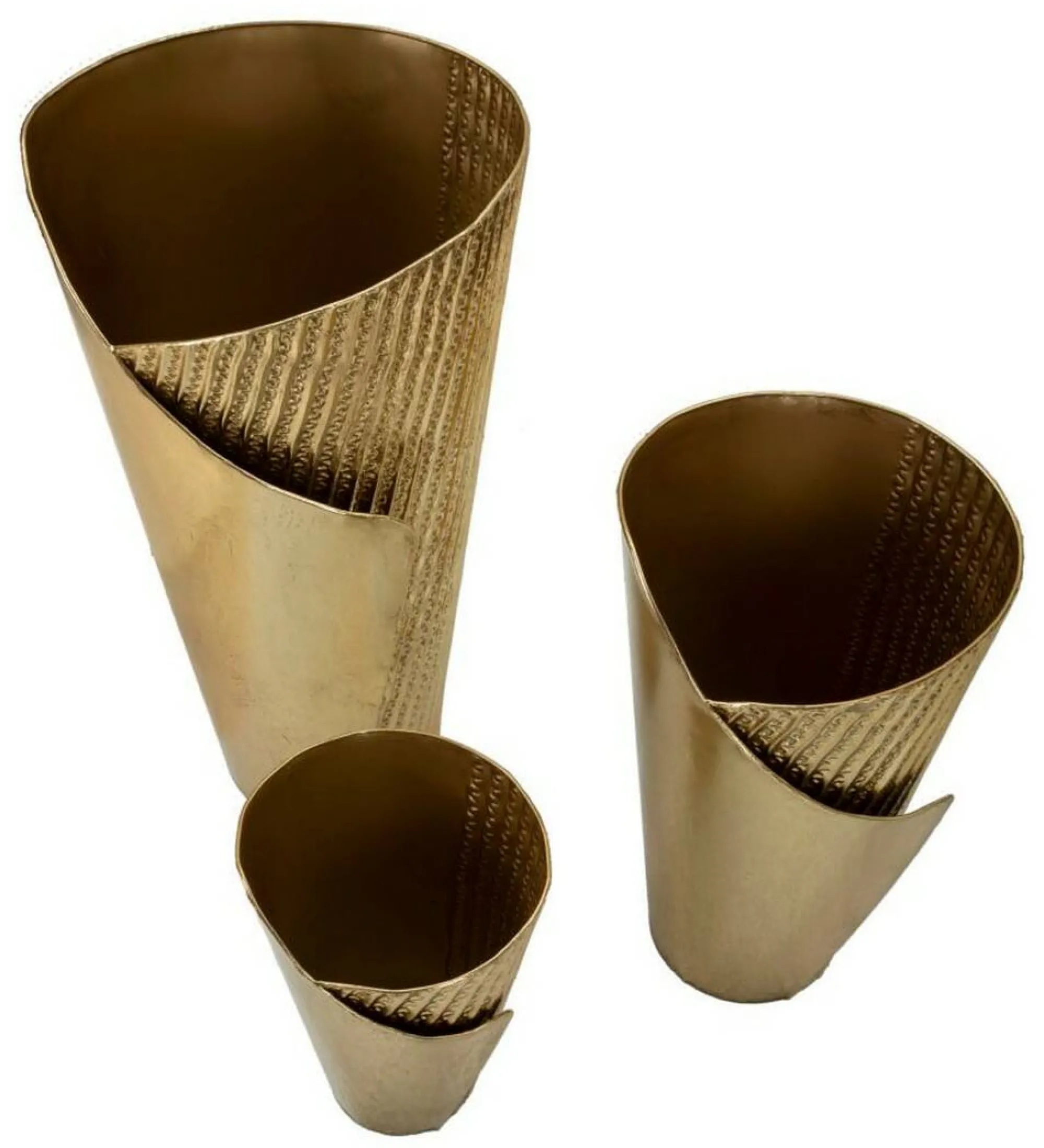 Set di 3 vasi Morrone, 39x42 h75 cm,<Dmora Flash Sale