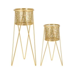 Set di 2 vasi Robert, , 21x20 h46 cm<Dmora Cheap