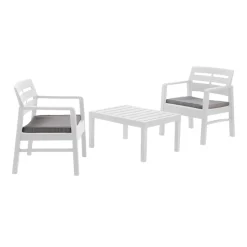 Set salotto da esterno Alfio, 100% Made in Italy,<Dmora Clearance