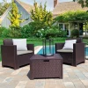 Set salotto da esterno Apis, 100% Made in Italy,<Dmora Hot