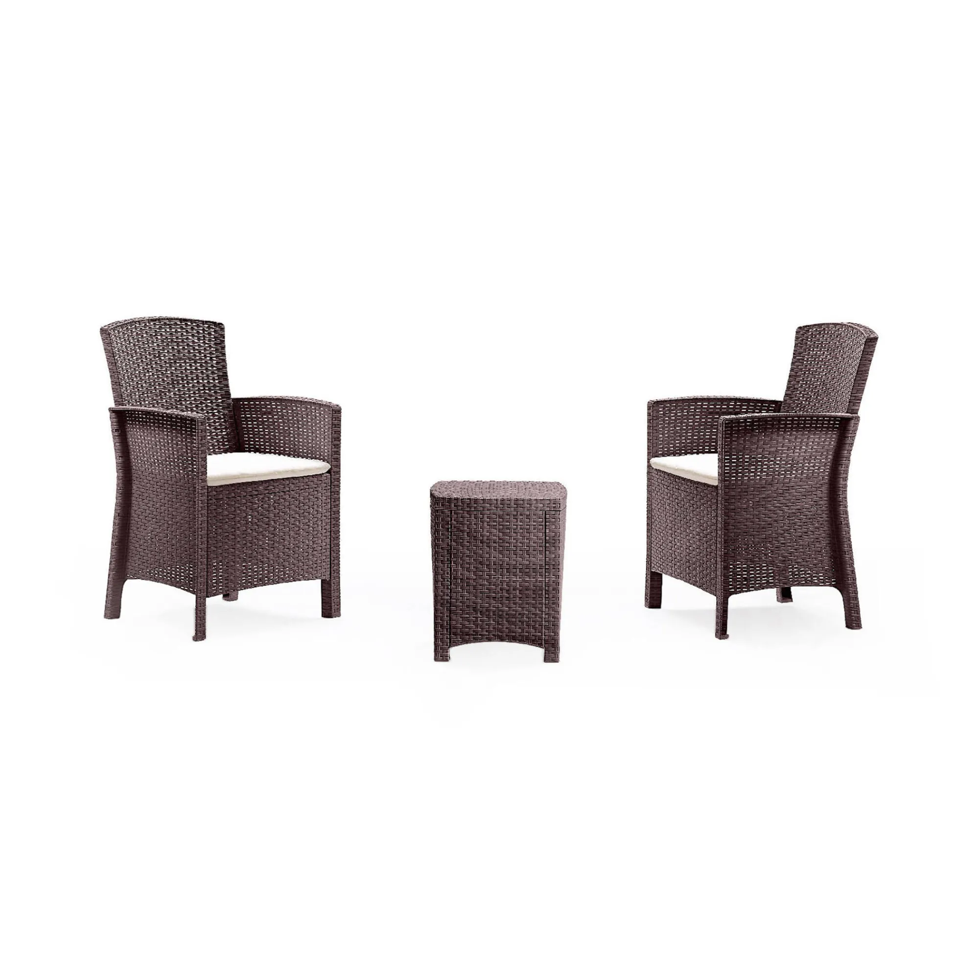 Set salotto da esterno Armin, 100% Made in Italy,<Dmora Discount